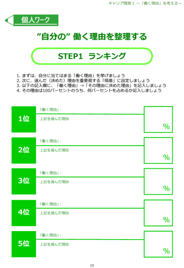 CASプログラムの教材サンプル